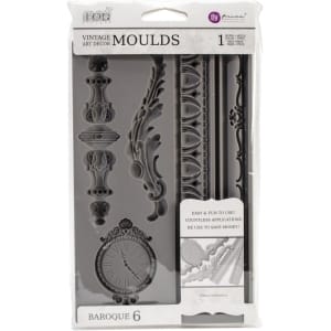 Iron Orchid Designs Vintage Art Decor Mould - Baroque 6