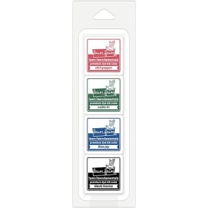 Lawn Fawn Ink Cube - Christmas Tree (Set of 4)