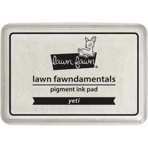 Lawn Fawn Pigment Ink Pad - Yeti - White