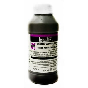 Liquitex Colour Gesso Burnt Umber 237ML