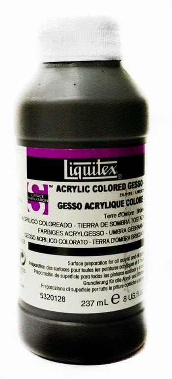 Liquitex Colour Gesso Burnt Umber 237ML Liquitex Colour Gesso Burnt Umber 237ML