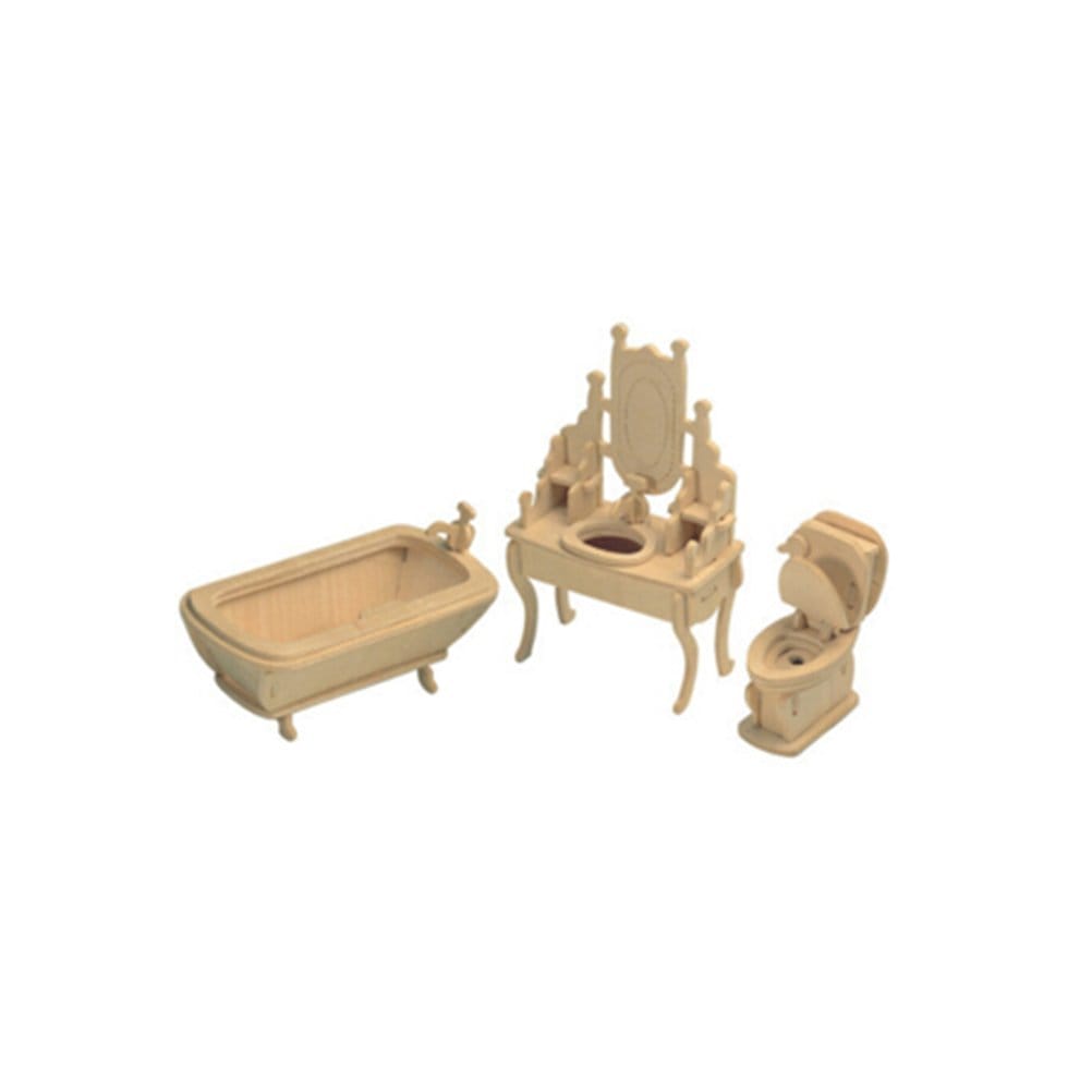 Furniture Kit - Bathroom miniature bathroom kit CAMINI 28 Furniture Kit - Bathroom