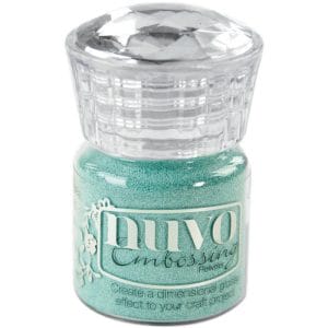 Nuvo Embossing Powder - Cool Jade (0.74 oz)