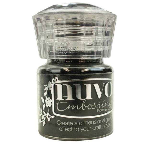 Nuvo Embossing Powder - Jet Black (0.74 oz) nuvo embossing powder jet black Nuvo Embossing Powder - Jet Black (0.74 oz)