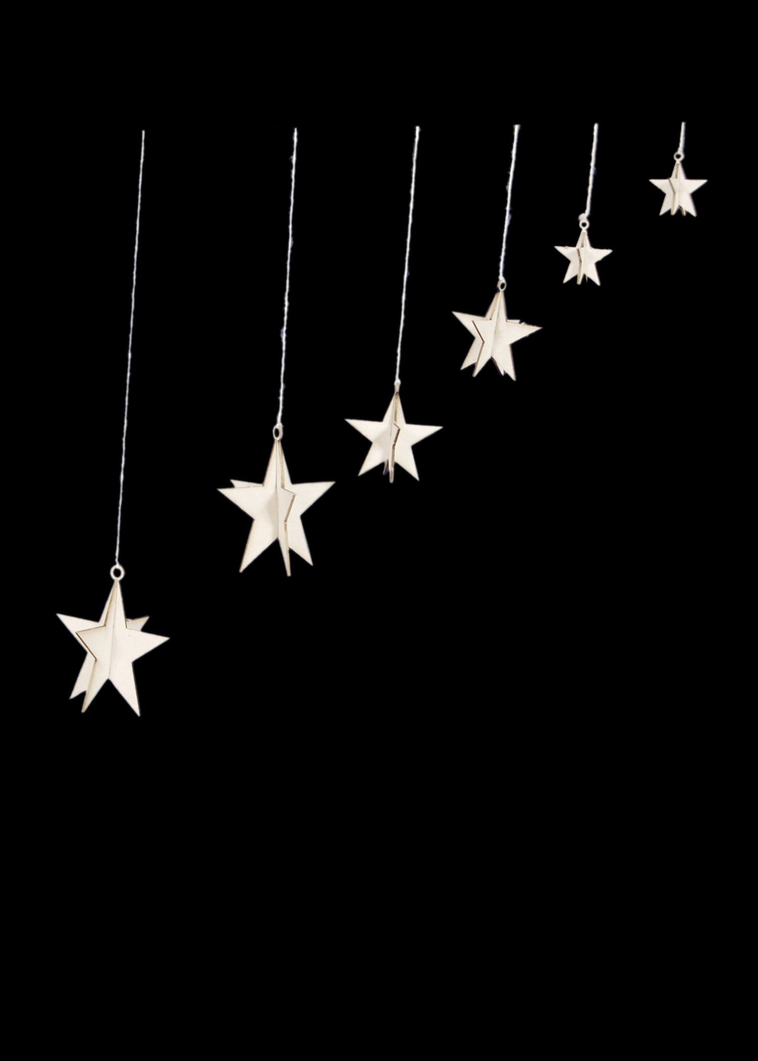 Papericious 3D Chipboards - Collage of 3D stars