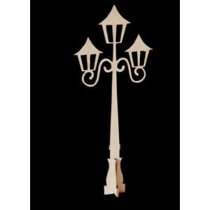 Papericious 3D Chipboards - Lamp Post