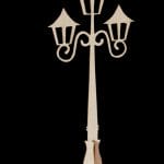 Papericious 3D Chipboards - Lamp Post