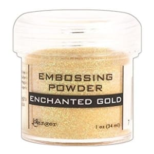 Ranger Embossing Powder - Enchanted Gold