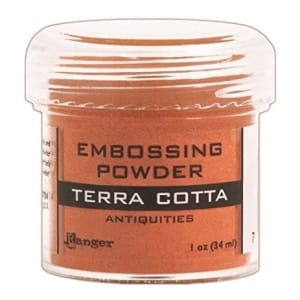 Ranger Antiquities Embossing Powder - Terra Cotta