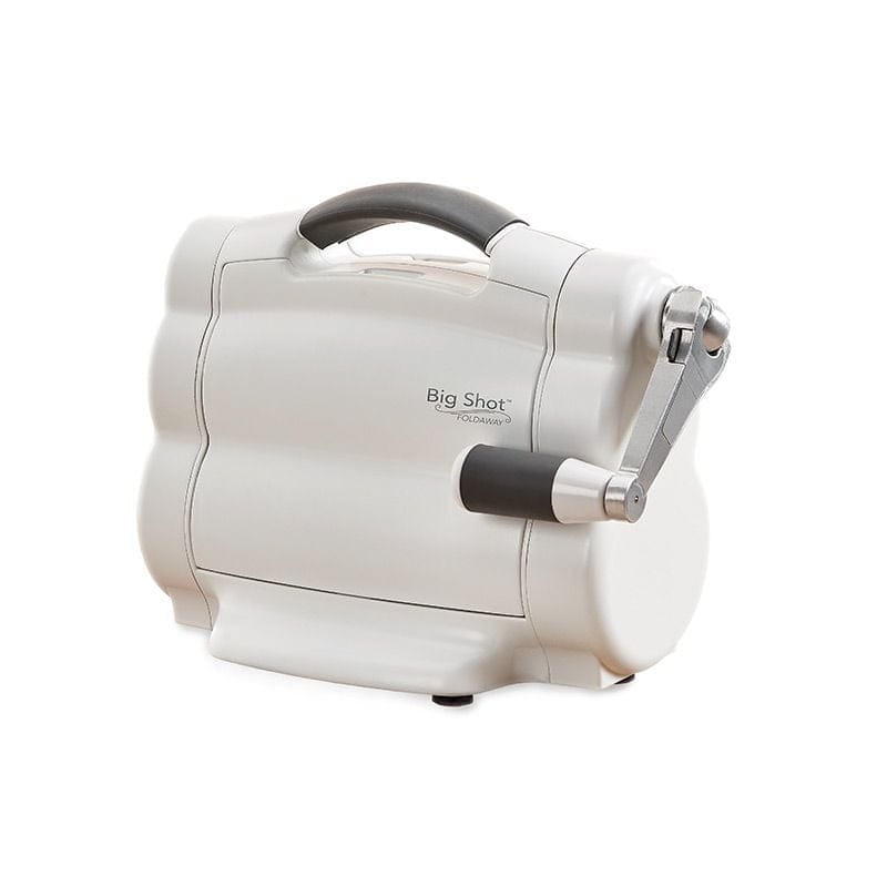 Sizzix Big Shot Foldaway Machine (White & Gray) with Free Bonus Content sizzix_bigshot_foldaway_2