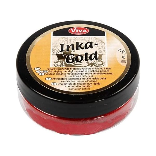 Viva Decor Inka Gold - Lava Red (62.5 gram)