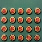 Floral Epoxy Brads - Design 20