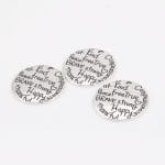 Be You Metal Charms or Pendant (5 pcs)