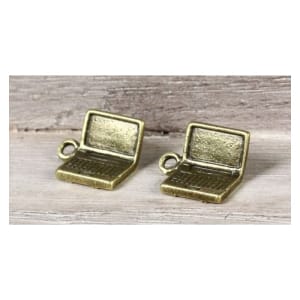 Laptop Metal Charms (Pack of 5 pcs)