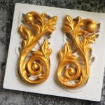 Vintage Flourishes Silicone Mould