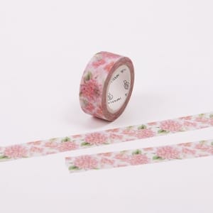 Washi Tape - Hydrangea (Pink)