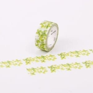 Washi Tape - Leaves (Green)
