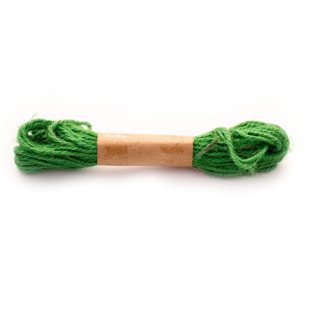 Jute Twine - Dark Green (2 mm)