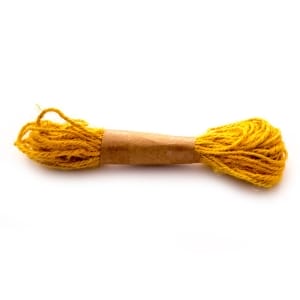 Jute Twine - Orangish Yellow (2 mm)