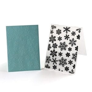 Embossing Folder - Snowflakes (4"X6")