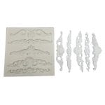 Multiple Flourishes Silicone Mould