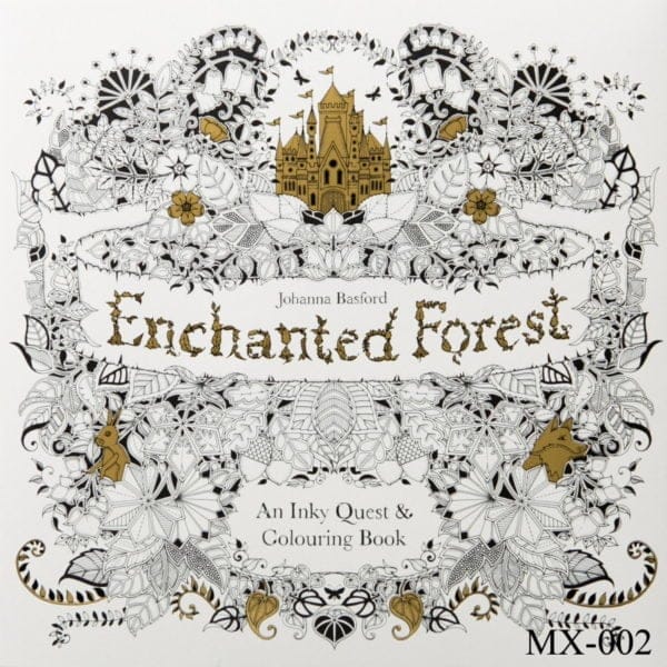 Adult colouring Book - Enchanted Forest Enchanted forest 2 adult coloring book Adult colouring Book - Enchanted Forest