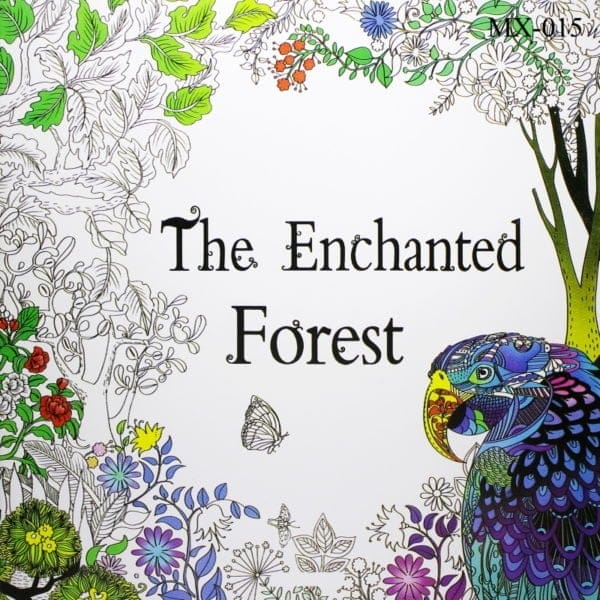 Adult colouring Book - The Enchanted Forest Enchanted forest adult coloring book Adult colouring Book - The Enchanted Forest