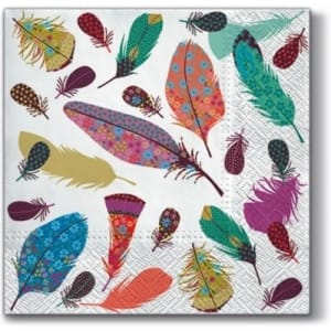 A pack of 13 by 13 inch Decpoupage Napkin Paper (SDL094900) - Set of 5 pcs