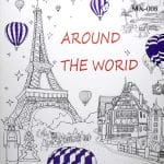 Adult colouring Book - Around the World