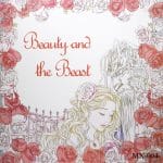 Adult colouring Book - Beauty and the Beast