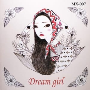 Adult colouring Book - Dream Girl
