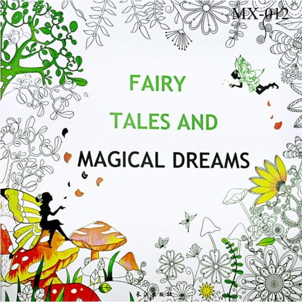 Adult colouring Book - Fairy Tales and Magical Dreams fairy tales and magical dreams adult coloring book Adult colouring Book - Fairy Tales and Magical Dreams