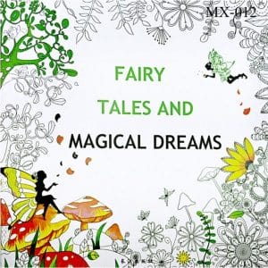 Adult colouring Book - Fairy Tales and Magical Dreams