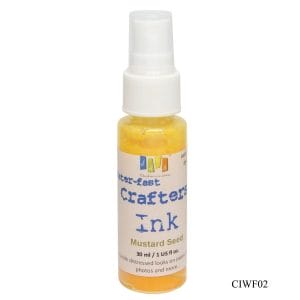 Jags Waterfast Crafters Ink - Mustard Seed (30 ml)