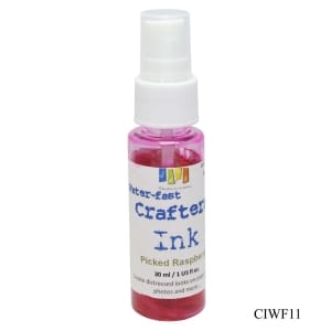 Jags Waterfast Crafters Ink - Picked Raspberry (30 ml)