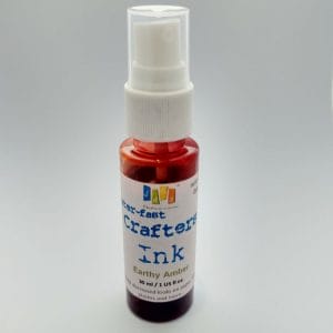 Jags Waterfast Crafters Ink - Earthy Amber (30 ml)