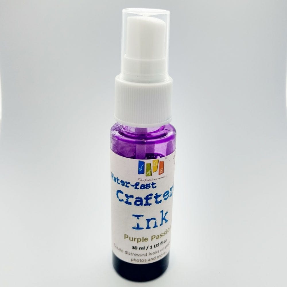 Jags Waterfast Crafters Ink - Purple Passion (30 ml) jags waterfast crafters ink CIWF23 Jags Waterfast Crafters Ink - Purple Passion (30 ml)