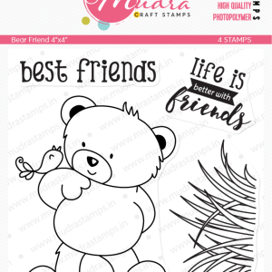 Mudra Craft Stamps - Bear Friends