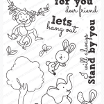 Mudra Craft Stamps - Critter Party