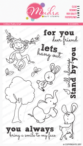 Mudra Craft Stamps - Critter Party