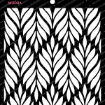 Mudra Stencils - Leafy Pattern