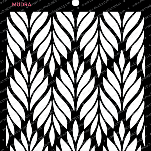 Mudra Stencils - Leafy Pattern
