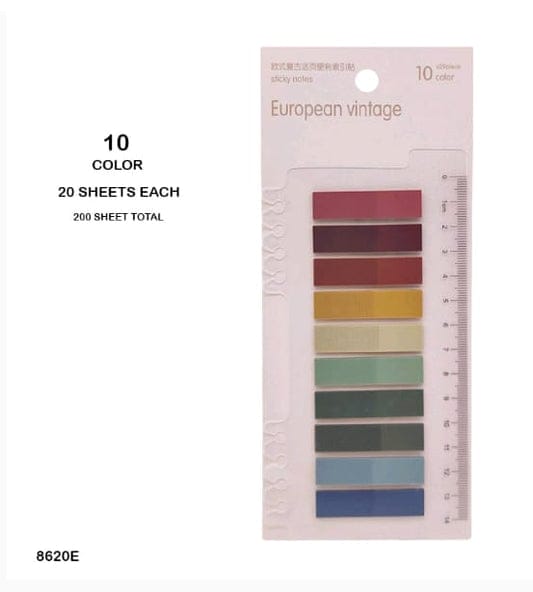 Sticky Notes or Memo Pads - European Vintage