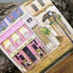 A pack of 13 by 13 inch Decoupage Napkins(5 pcs)  - French Cafe