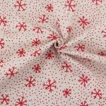 Printed Fabric - Snowflakes