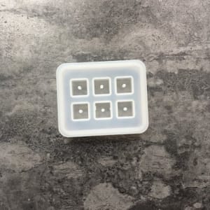 Square Beads Silicone Jewellery Mould