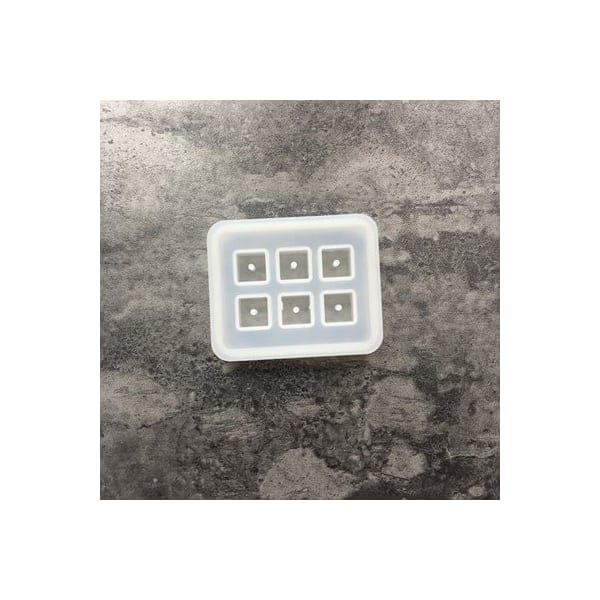 Square Beads Silicone Jewellery Mould