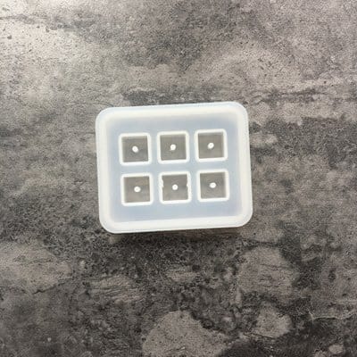 Square Beads Silicone Jewellery Mould CAMOLD361 square bead jewellery silicone mold Square Beads Silicone Jewellery Mould