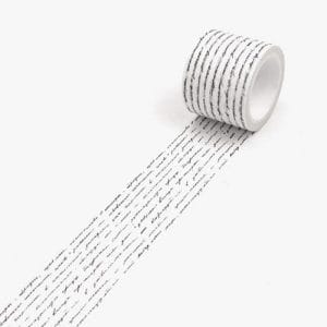Washi Tape - Script