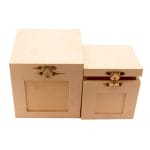 Square Boxes (Set of 2)